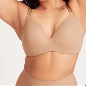 NWT Knix Wing Woman Contour Bra Nude 3 Sz 4